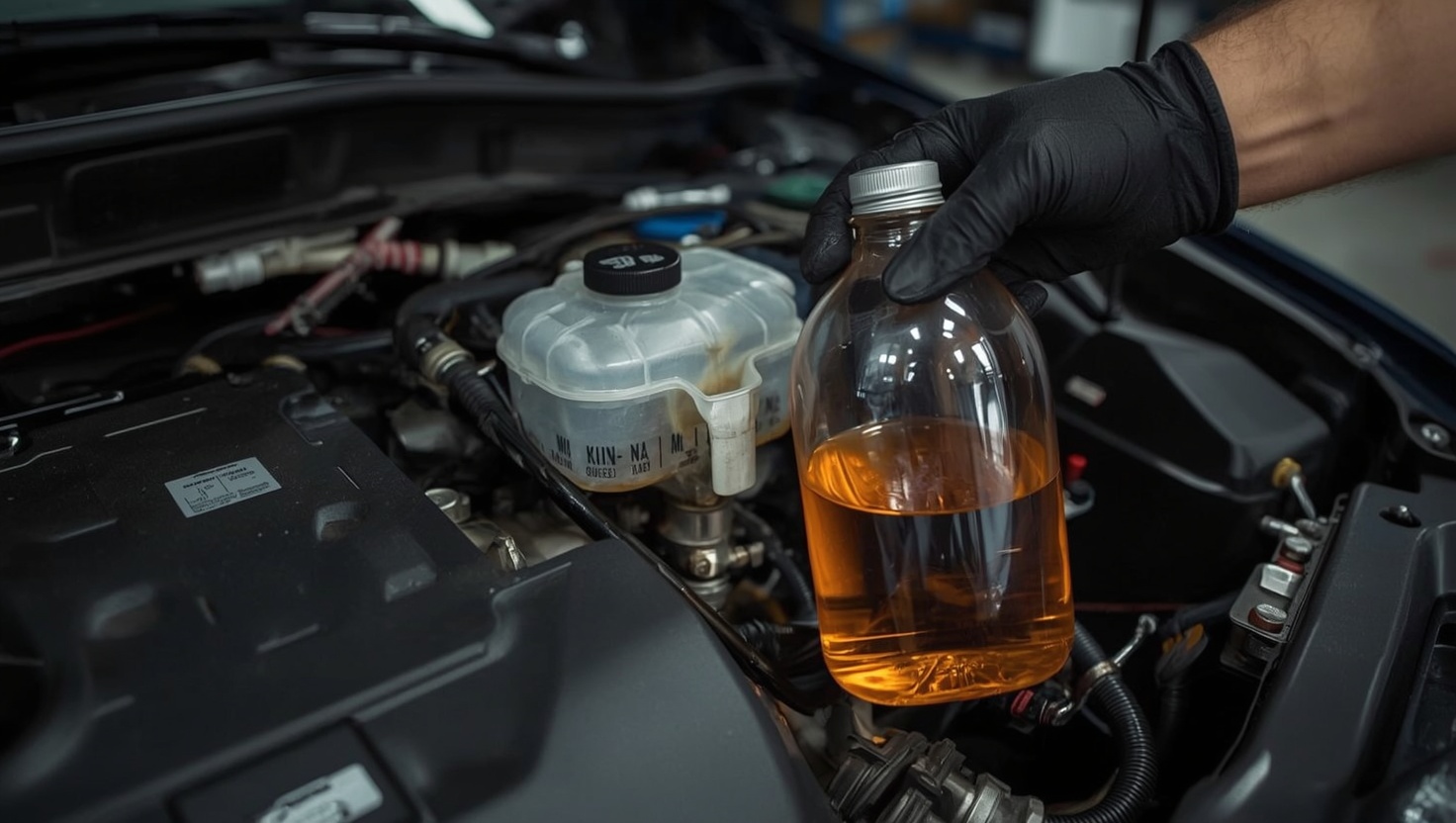 wie viel bremsflüssigkeit braucht ein auto